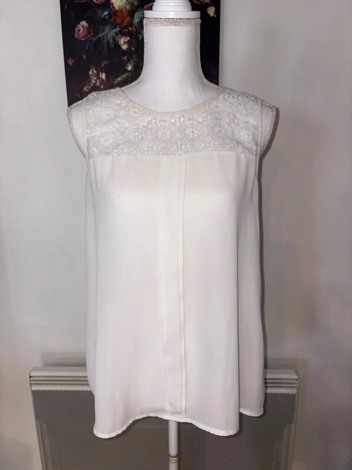 Débardeur / blouse sans manches blanc Only taille 38 / M